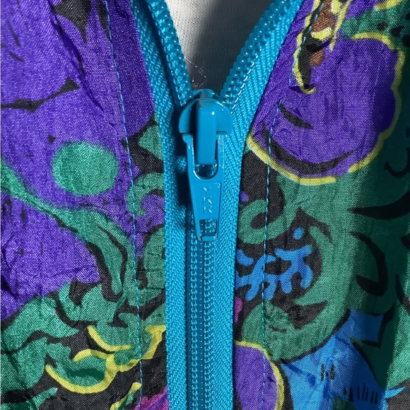 Vintage 90’s floral track jacket by Second Wind - Picture 7 of 11